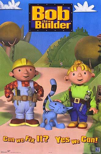 1000 piece jigsaw puzzle for tv poster: Bob the Builder, ver2