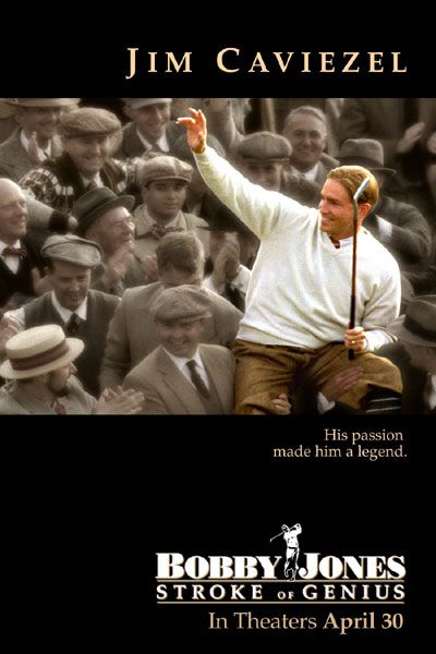 the movie poster: Bobby Jones: Stroke of Genius (2004)