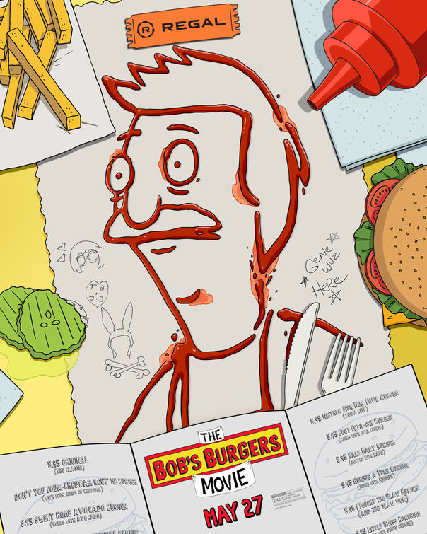 1000 piece jigsaw puzzle for the movie poster: The Bob's Burgers Movie (2022) ver11