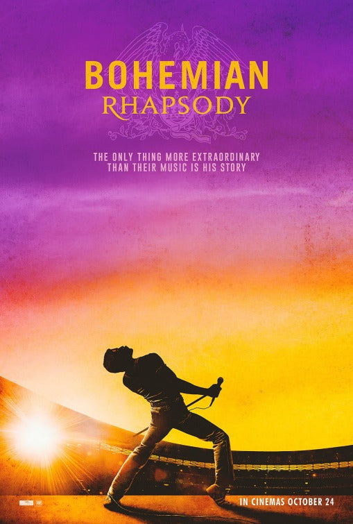 1000 piece jigsaw puzzle for the movie poster: Bohemian Rhapsody (2018) ver2
