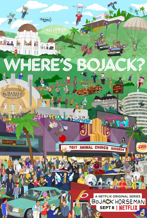 1000 piece jigsaw puzzle for tv poster: BoJack Horseman, ver6