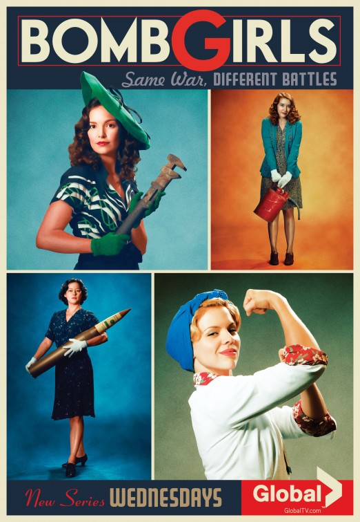 1000 piece jigsaw puzzle for tv poster: Bomb Girls