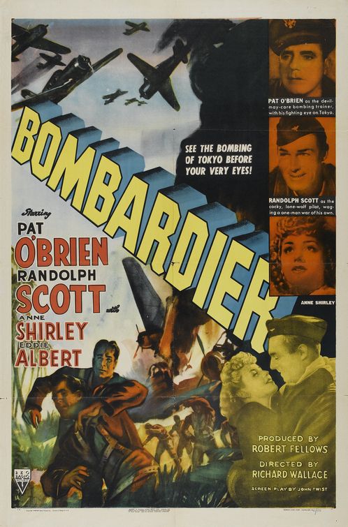 the movie poster: Bombardier (1943)