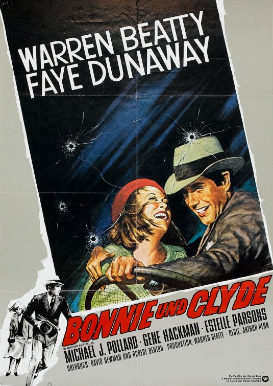 1000 piece jigsaw puzzle for the movie poster: Bonnie and Clyde (1967) ver4