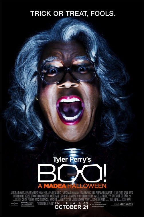 1000 piece jigsaw puzzle for the movie poster: Boo! A Madea Halloween (2016) ver4