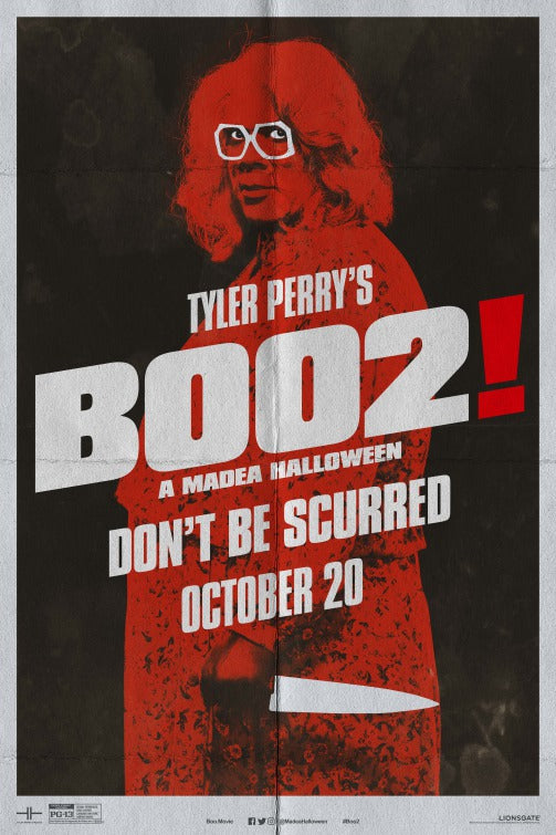 1000 piece jigsaw puzzle for the movie poster: Boo 2! A Madea Halloween (2017) ver5