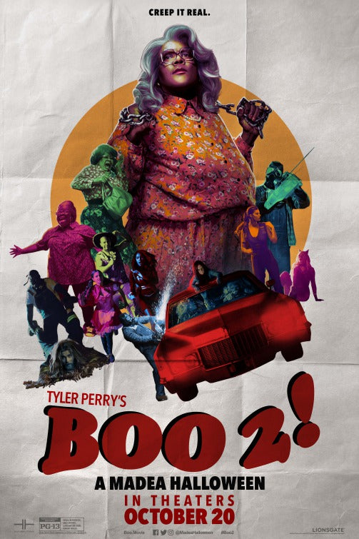1000 piece jigsaw puzzle for the movie poster: Boo 2! A Madea Halloween (2017) ver6