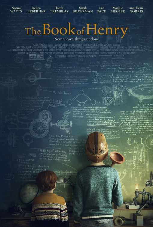 1000 piece jigsaw puzzle for the movie poster: The Book of Henry (2017)