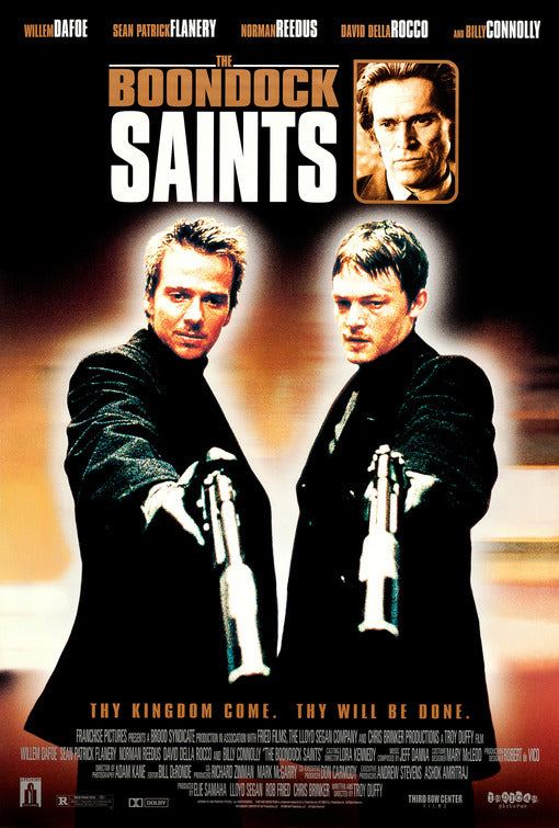 the movie poster: The Boondock Saints (1999)