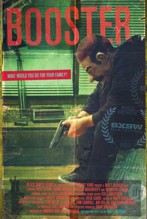 1000 piece jigsaw puzzle for the movie poster: Booster (2012)