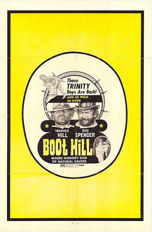 the movie poster: Boot Hill (1972)