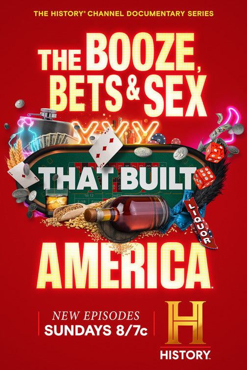 1000 piece jigsaw puzzle for tv poster: The Booze, Bets and Sex That Built America