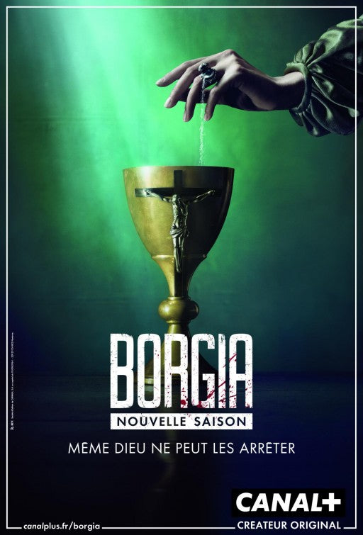 1000 piece jigsaw puzzle for tv poster: Borgia
