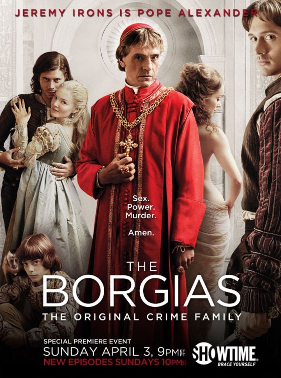 1000 piece jigsaw puzzle for tv poster: The Borgias