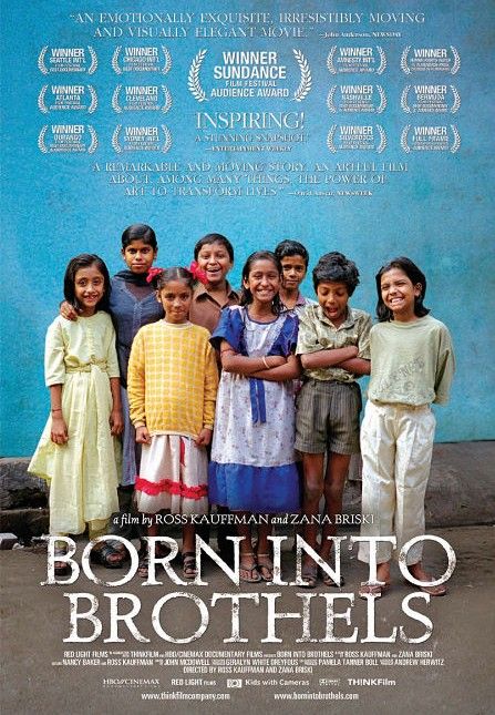 the movie poster: Born into Brothels (2004)