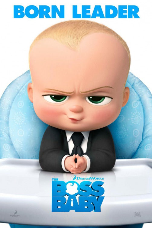 1000 piece jigsaw puzzle for the movie poster: The Boss Baby (2017)