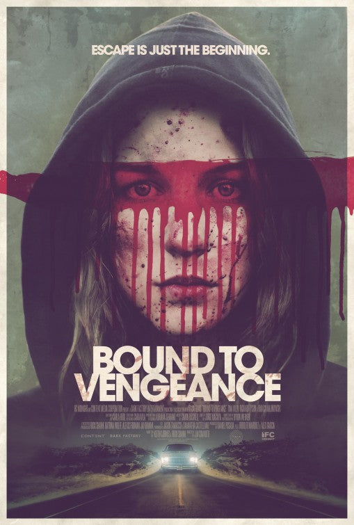 1000 piece jigsaw puzzle for the movie poster: Bound to Vengeance (2015)