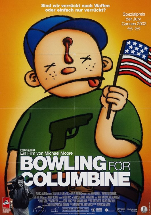 the movie poster: Bowling for Columbine (2002) ver4