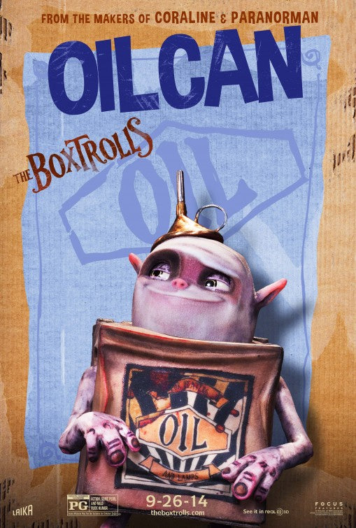 1000 piece jigsaw puzzle for the movie poster: The Boxtrolls (2014) ver11