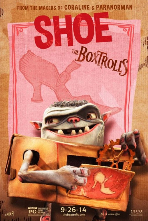 1000 piece jigsaw puzzle for the movie poster: The Boxtrolls (2014) ver8