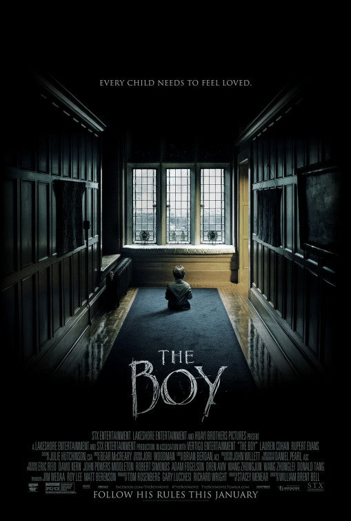 1000 piece jigsaw puzzle for the movie poster: The Boy (2016)