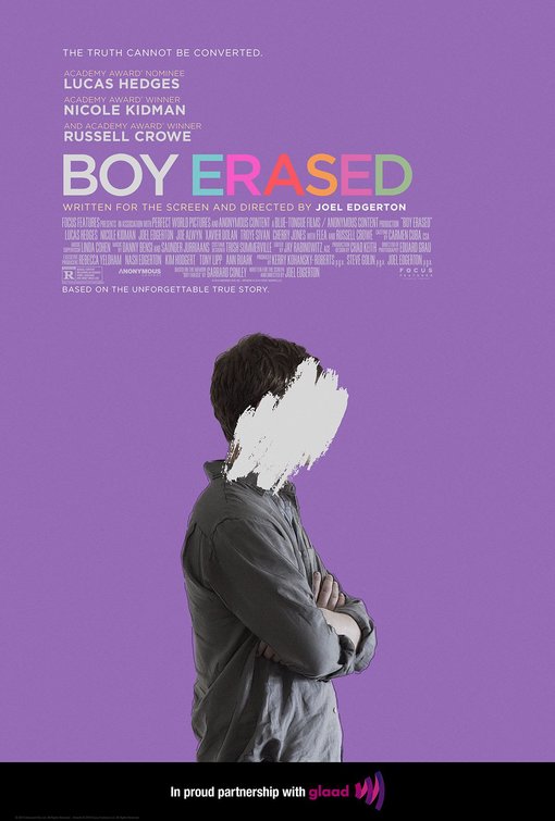 1000 piece jigsaw puzzle for the movie poster: Boy Erased (2018) ver4