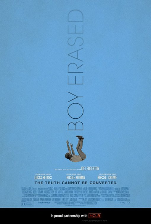 1000 piece jigsaw puzzle for the movie poster: Boy Erased (2018) ver6