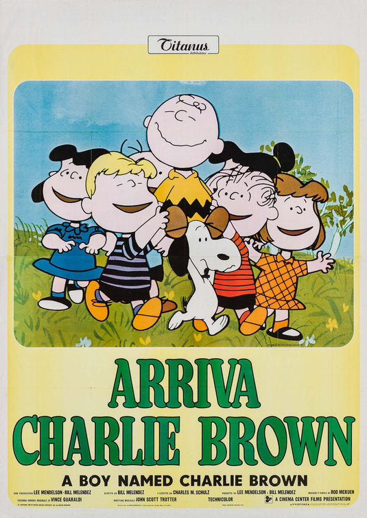 1000 piece jigsaw puzzle for the movie poster: A Boy Named Charlie Brown (1969) ver6