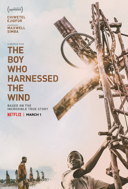 1000 piece jigsaw puzzle for tv poster: The Boy Who Harnessed the Wind