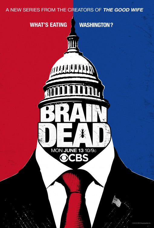 1000 piece jigsaw puzzle for tv poster: BrainDead