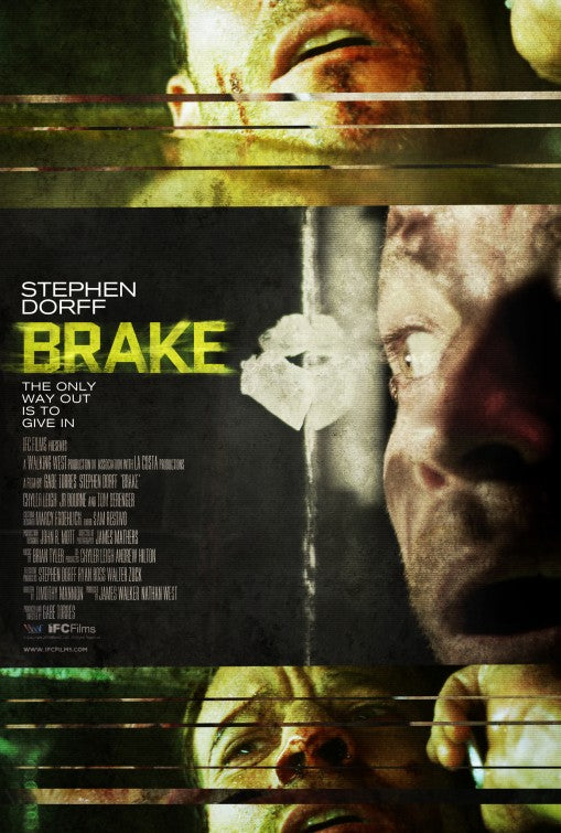 1000 piece jigsaw puzzle for the movie poster: Brake (2012)