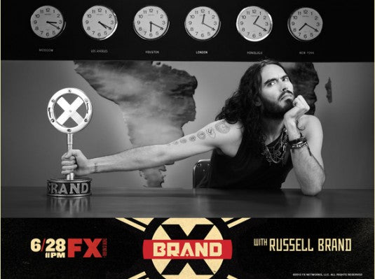 1000 piece jigsaw puzzle for tv poster: Brand X with Russell Brand, ver3