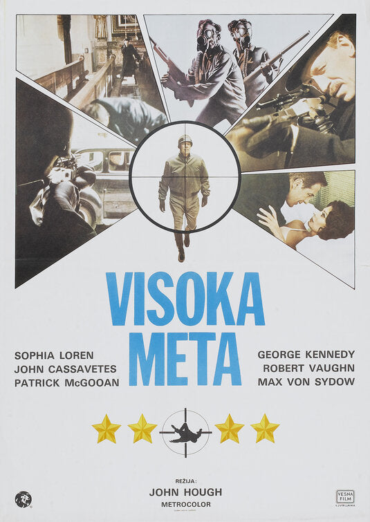 1000 piece jigsaw puzzle for the movie poster: Brass Target (1978) ver3