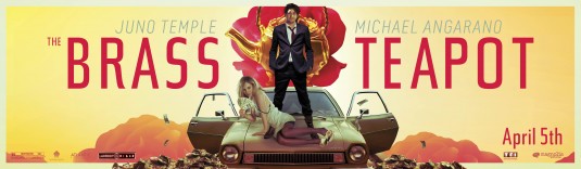 1000 piece jigsaw puzzle for the movie poster: The Brass Teapot (2013) ver4