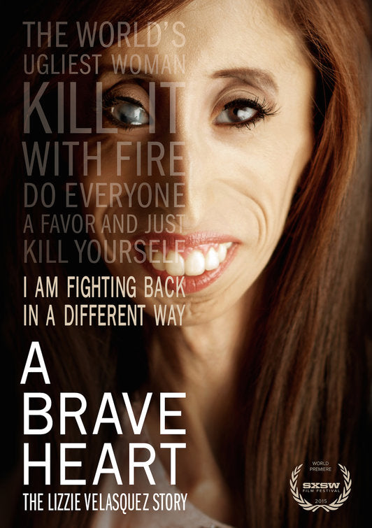 1000 piece jigsaw puzzle for the movie poster: A Brave Heart: The Lizzie Velasquez Story (2015)