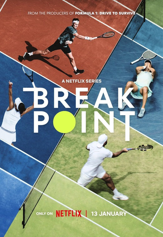 1000 piece jigsaw puzzle for tv poster: Break Point