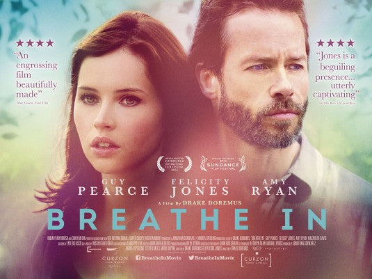 1000 piece jigsaw puzzle for the movie poster: Breathe In (2013) ver2