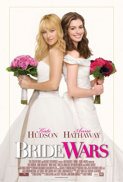 1000 piece jigsaw puzzle for the movie poster: Bride Wars (2009)