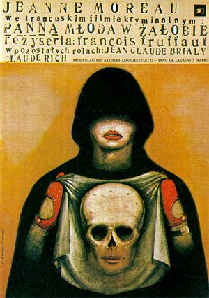 the movie poster: The Bride Wore Black (1968) ver3