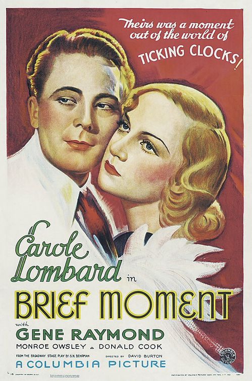 the movie poster: Brief Moment (1933)