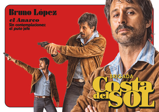 1000 piece jigsaw puzzle for tv poster: Brigada Costa del Sol, ver16