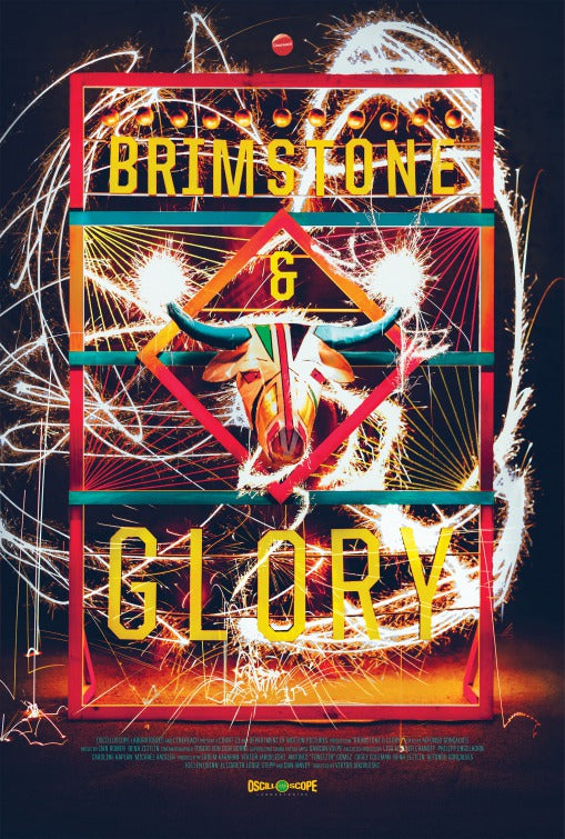 1000 piece jigsaw puzzle for the movie poster: Brimstone & Glory (2017)