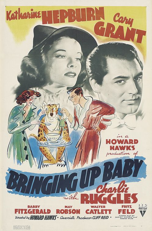 the movie poster: Bringing Up Baby (1938) ver4