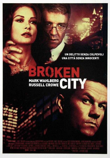 1000 piece jigsaw puzzle for the movie poster: Broken City (2013) ver2