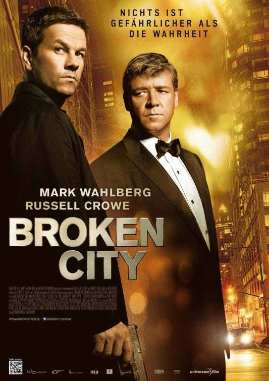 1000 piece jigsaw puzzle for the movie poster: Broken City (2013) ver3