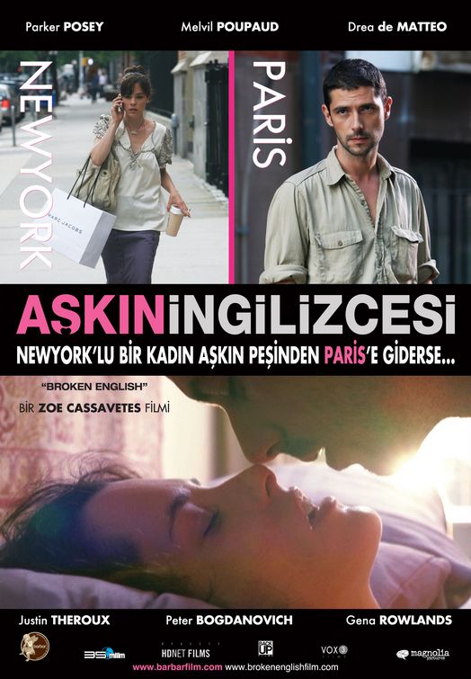 the movie poster: Broken English (2007) ver2