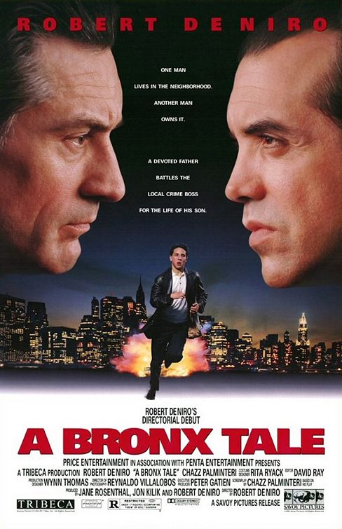 the movie poster: A Bronx Tale (1993) ver1