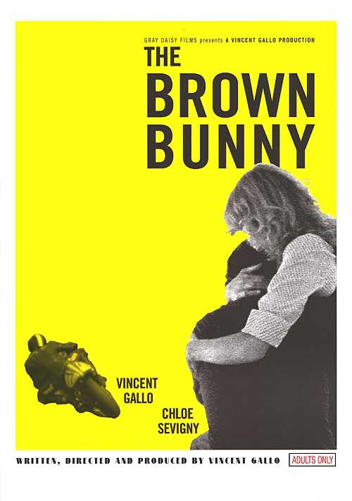 the movie poster: The Brown Bunny (2004)