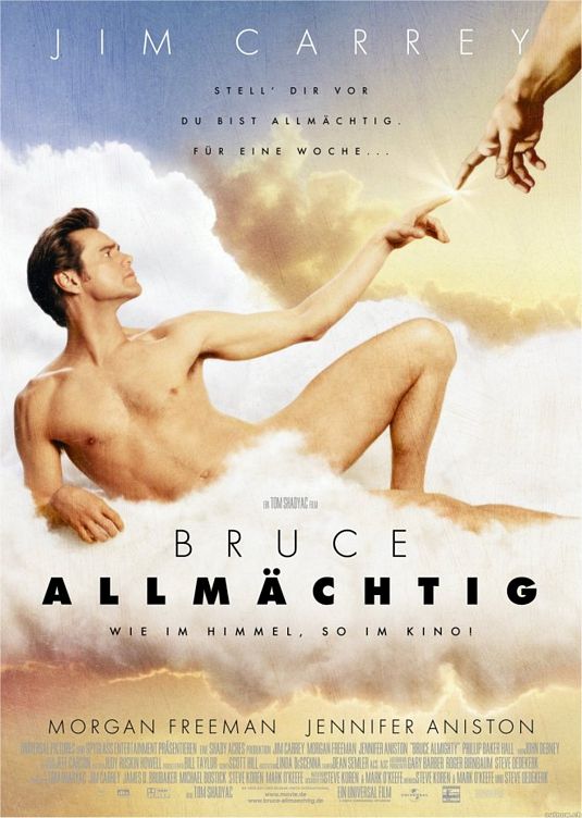 the movie poster: Bruce Almighty (2003) ver2