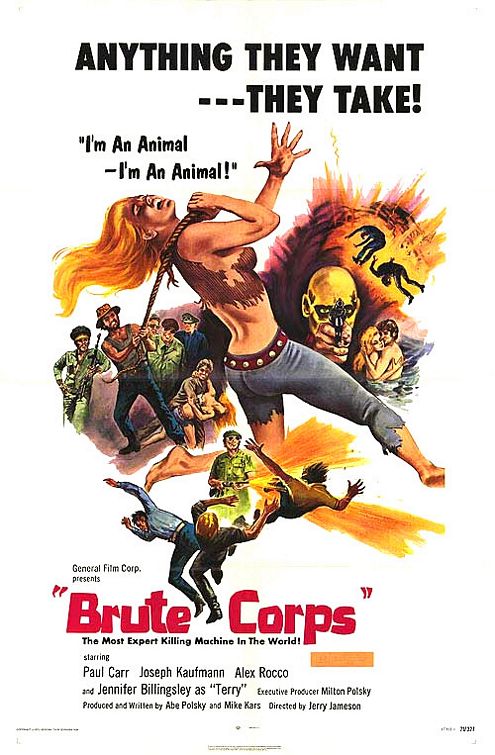 the movie poster: Brute Corps (1972)